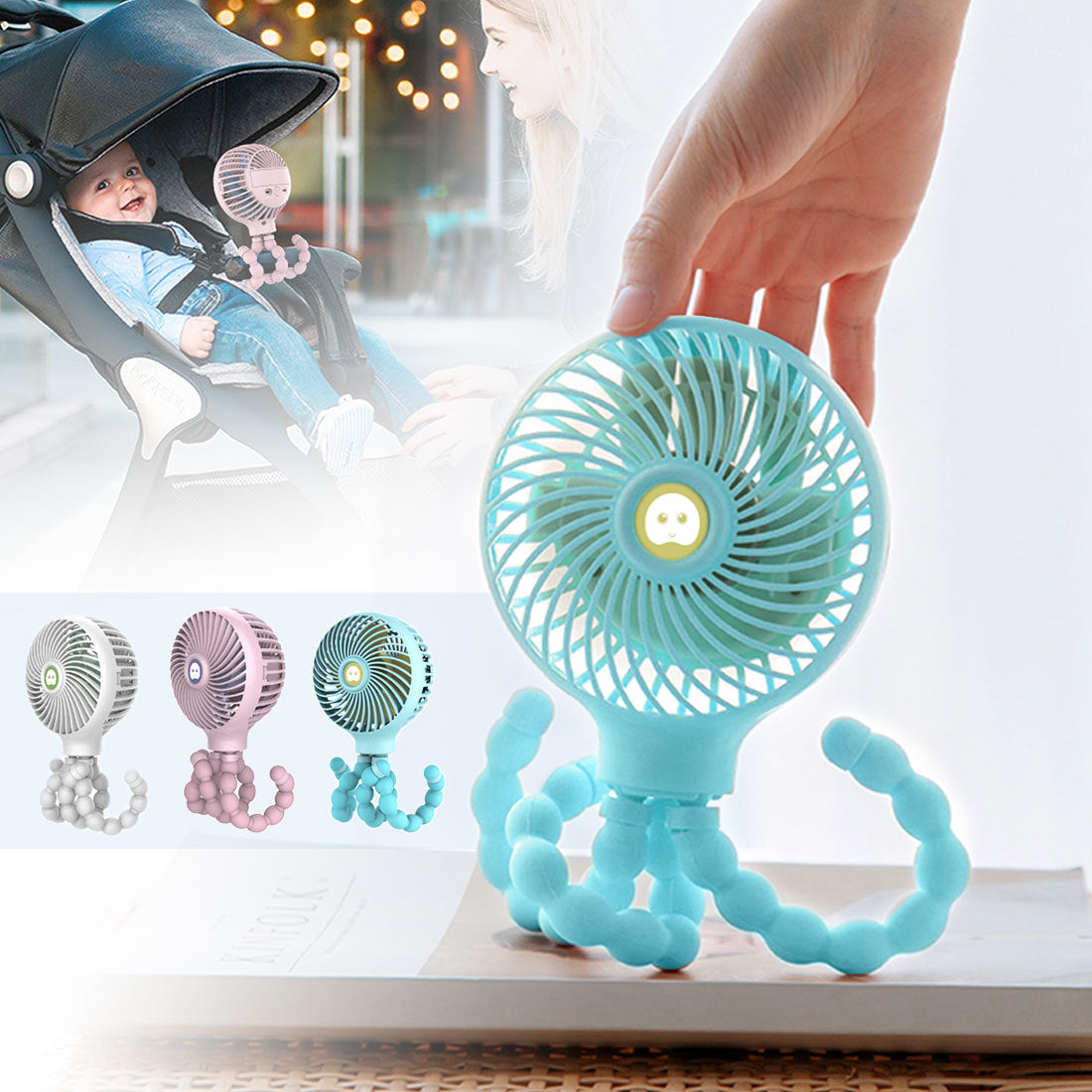 USB Mini Folding Fan