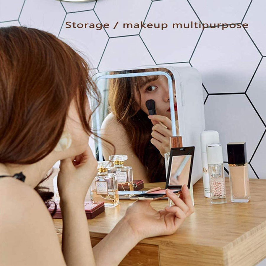 Réfrigérateur de maquillage portable