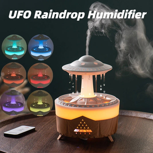 Humidificateur à gouttes de pluie UFO